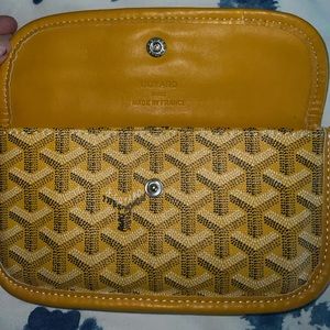 Goyard, yellow envelope ,price originally 460$ price negotiable